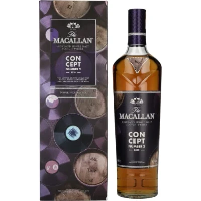 Abbildung von The Macallan CONCEPT N 2 Limited Edition 40% Volume 0,7l in Geschenkbox Whisky