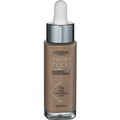 Abbildung von L&#039;Oréal True Match Nude Tinted Serum Foundation 4 5 Medium