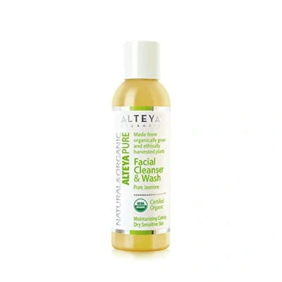 Abbildung von Alteya Bio Gesichtsreiniger und Waschlotion 150ml Reiner Jasmin USDA Organic zertifiziert Biologisch abbaubar Rein Natürlich Vegan