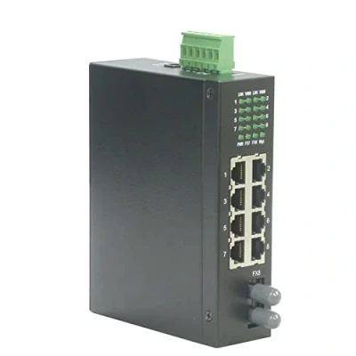 Abbildung von ROLINE Industrie Switch 7x RJ 45, 1x SC, unmanaged