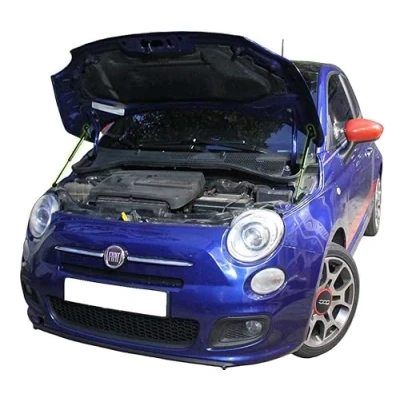 Abbildung von Motorhaubendämpfer kompatibel mit FIAT 500 2007+ (312_) Gasdruckfeder Motorhaube Dämpfer Gasfeder Stoßdämpfer Motorhaubenlifter 2 Stück
