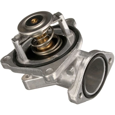 Abbildung von GATES TH69087G1 Kühlwasserthermostat 87 mit Dichtungen Aluguss Gehäuse MERCEDES BENZ: Sprinter 3.5 T Kastenwagen, Bus