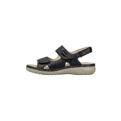 Abbildung von Rieker Keilsandalette echtes Leder