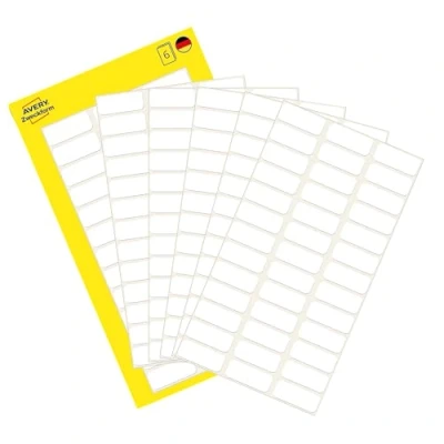 Abbildung von AVERY Zweckform Etiketten Vielzweck Etiketten,3073, 20 x 8 mm, weiß, KP