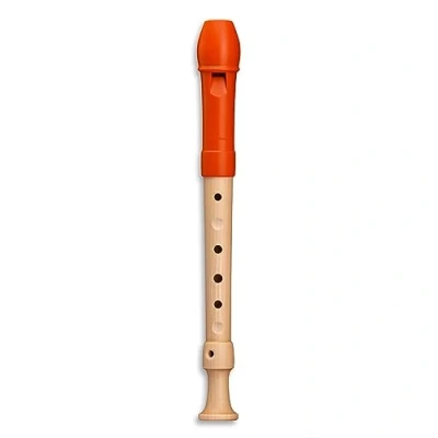 Abbildung von Mollenhauer 17514 Fipple Penta 7 Ton, Digi, orange, pentatonisch Flöte