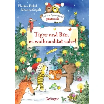 Abbildung von Nach einer Figurenwelt von Janosch. Tiger und Bär, es weihnachtet sehr!