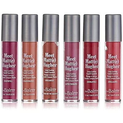 Abbildung von theBalm Meet Matte Hughes Set of 6 mini Long Lasting Liquid Lipsticks Volume 2