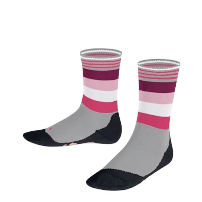 Abbildung von FALKE Unisex Kinder Active Fox K SO Baumwolle Funktionsmaterial gemustert 1 Paar Socken, Grau (Stone Grey 3295), 23 26