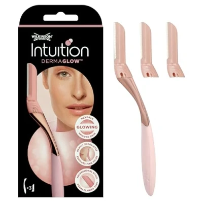 Abbildung von WILKINSON_Intuition Dermaglow Gesichts Rasierer + 3 Klingen
