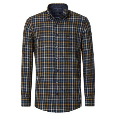 Abbildung von Casamoda Comfort FIT Langarm Hemd blau, Herren, Größe: 4XL, Blau