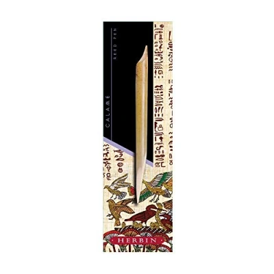 Abbildung von J.Herbin 22600T Blister (mit Bambusfeder, 18 cm, ideal für fernöstliche Kalligraphie) 1 Stück naturbraun