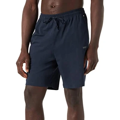 Abbildung von BOSS MIX&amp;MATCH Short PANT Nachtwäsche Hose, Herren, Größe: Large, Dark blue