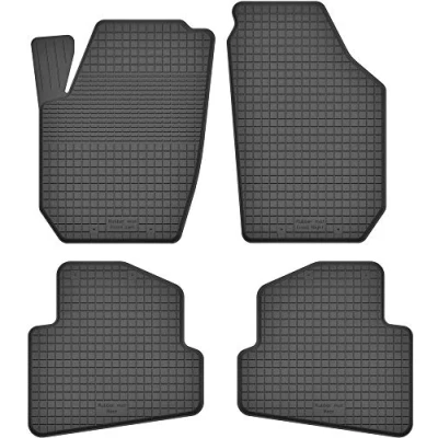Abbildung von Fußmatten Vorne, Hinten 4er Set für VW Polo 5 2009 2017 6R 6C Gummi Gumimatten