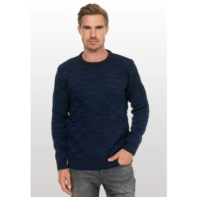 Abbildung von Rusty Neal Strickpullover, mit dezenter Musterung und Strick Design
