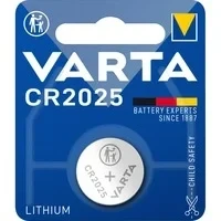 Abbildung von Varta Schaltfläche zelle batterie lithium cr2025 6025101401