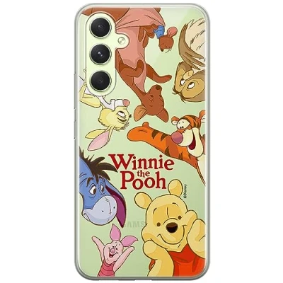 Abbildung von ERT GROUP Handyhülle für Samsung A54 5G Original und offiziell Lizenziertes Disney Muster Winnie The Pooh &amp; Friends 046 optimal an die Form des Handy angepasst, teilweise transparent