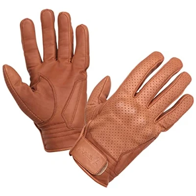 Abbildung von Modeka Motorradhandschuhe Hot classic Lederhandschuh schwarz 10