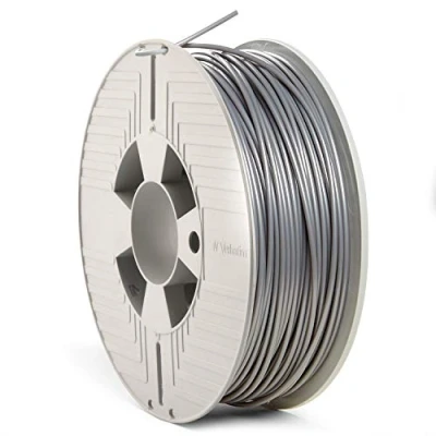 Abbildung von Verbatim ABS Filament 3D Druck, 2,85mm, 1kg, Hochleistungs Acrylnitril Butadien Styrol zur Materialextrusion, für Drucker und Stift, aus ABS, klar