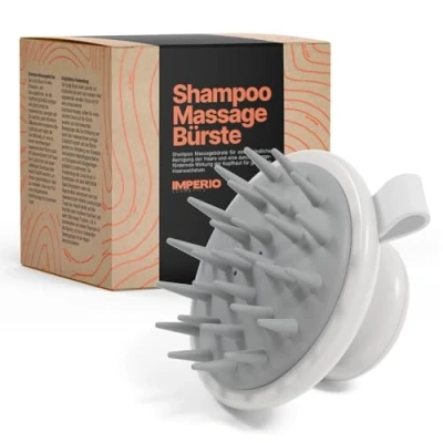 Abbildung von IMPERIO Haarbürste Shampoo Massagebürste für Tiefenreinigung und mehr Haarwachstum