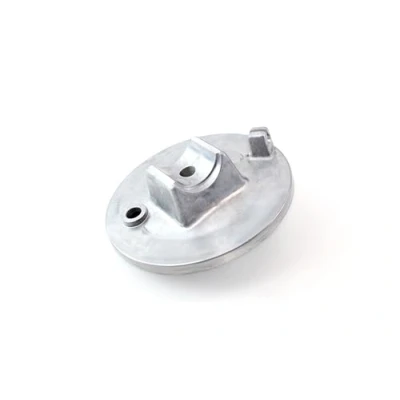 Abbildung von Bremsschild, Ankerplatte teilpoliert vorn für Simson S50, S51, S70, SR50, SR80