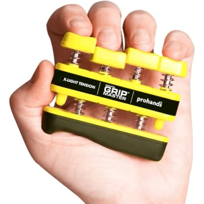 Abbildung von Prohands Gripmaster Handtrainer Gelb (extra light) 1 St