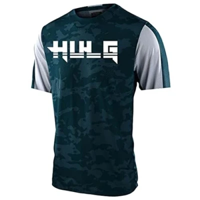 Abbildung von Herren Mountainbike MTB Top Kurzarm Atmungsaktiv Bequem Weich Feuchtigkeitstransport Radtrikot?Kurzarmtrikot Für Rennrad/Multisport/Fitness (style 12,M)
