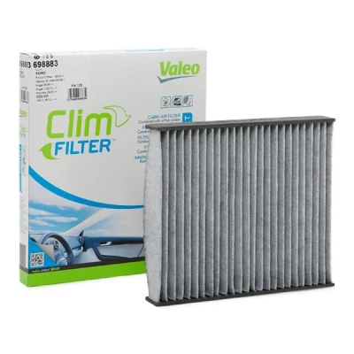 Abbildung von VALEO CLIMFILTER PROTECT 698883 Innenraumfilter Aktivkohlefilter 240 209 35 FORD: MONDEO 4, Galaxy Mk2 MPV, C Max