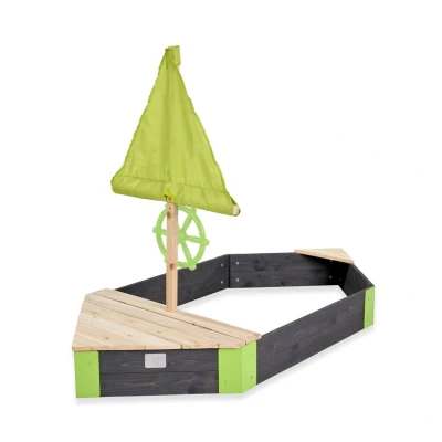 Abbildung von EXIT Aksent Holzsandkasten Boot 190x90cm