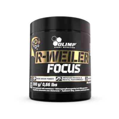 Abbildung von OLIMP SPORT NUTRITION R Weiler Focus Nahrungsergänzungsmittel für mehr Leistung und Konzentration. Bringt dein pre Workout Booster auf ein ganz neues Level! Geschmacksrichtung: Cola (300 g)