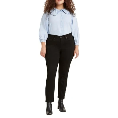 Abbildung von Levi&#039;s Damen Classic Straight Jeans, Soft Black, 31W / 32L