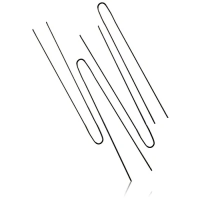 Abbildung von Comair Ari 1719/ 30 Postichnadeln glatt schwarz, 65 mm, 45 Stück, (1 x Stück)