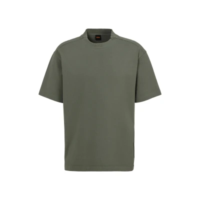 Abbildung von BOSS DYE Tshirt basic, Herren, Größe: XXL, Open green