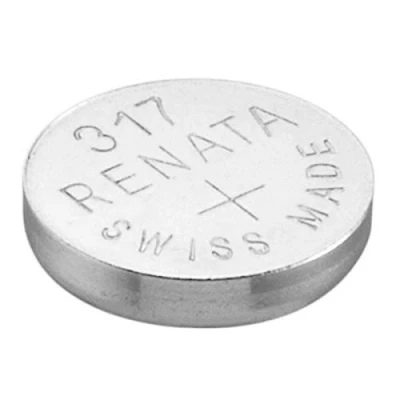 Abbildung von Renata Uhrenbatterie 317 Swiss Made Silber Oxid 1.5V (SR516SW) 1x