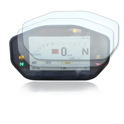 Abbildung von Schutzfolie passend für Tachoschutzfolie Displayschutzfolie Ducati Streetfighter V2 2022 9H Nano Glas Technologie