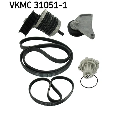 Abbildung von SKF VKMC 31051 1 Wasserpumpe + Keilrippenriemensatz AUDI: A4 B5 Avant, Limousine, VOLKSWAGEN: Passat Variant