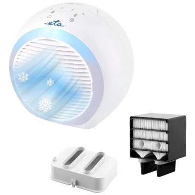 Abbildung von eta Ventilatorkombigerät Coolio Mini, Luftkühler, 270 ml Fassungsvermögen
