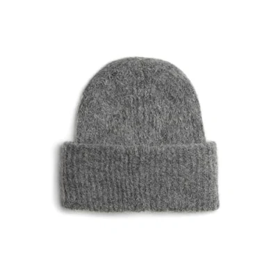 Abbildung von Pieces Pcbera HOOD Mütze Medium grey, Damen, Größe: One Size, grey