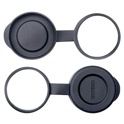 Abbildung von Opticron 31027 Gummi Objektivabdeckungen, 25 mm, OG L, Paar, passend für Modelle mit Außendurchmesser 34 Schwarz