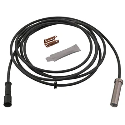 Abbildung von FEBI BILSTEIN 45774 ABS Sensor Hinterachse links mit Hülse, Fett 1150 3400 3510 MERCEDES BENZ: ATEGO 2,