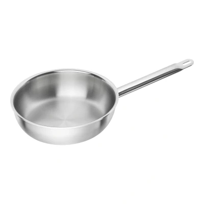 Abbildung von ZWILLING Bratpfanne Pro 24 cm, 18/10 Edelstahl, Silber alle Herdarten, (1 tlg)