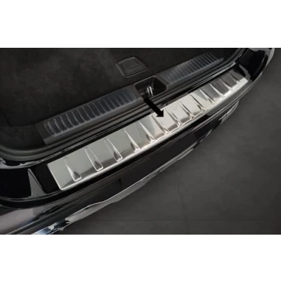 Abbildung von Ladekantenschutz Edelstahl Silber kompatibel mit Mercedes EQS SUV Typ X296 ab Baujahr 12.2022 3235615