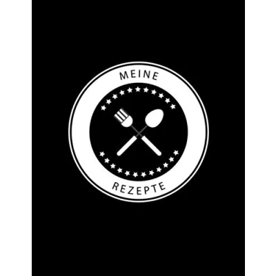 Abbildung von Meine Rezepte: kochbuch selbst schreiben, rezeptbuch zum selberschreiben a4, rezept sammelbuch, backbuch selber 100 Rezepte