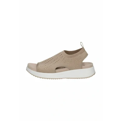 Abbildung von Caprice Keilsandalette, Damen, Größe: 42, Sand knit Schuhe