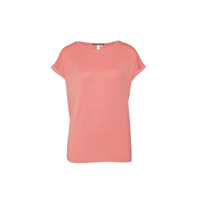 Abbildung von QS Tshirt basic, Damen, Größe: Small, Koralle