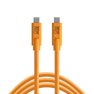 Abbildung von Kabel TetherPro USB C/USB C 3 Meter orange