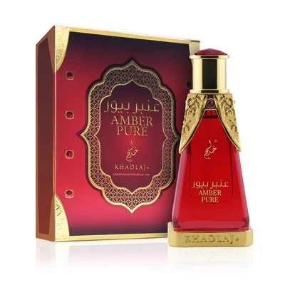 Abbildung von Khadlaj Amber Pure Parfumöl 20 ml