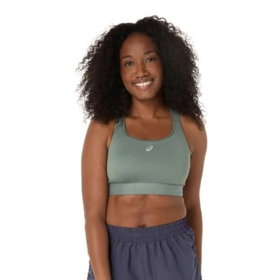Abbildung von ASICS Damen Kompressions Sport BH Größe S Grüner Support für Laufen &amp; Training