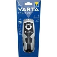 Abbildung von VARTA Taschenlampe DYNAMO LIGHT LED (1 St), mit Kurbel 100% batterieunabhängig Stromausfall, Camping, Outdoor