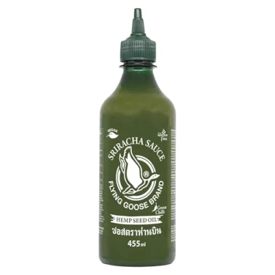 Abbildung von FLYING GOOSE Chilisauce, Sriracha mit Hanfsamenöl 1 x 455 ml