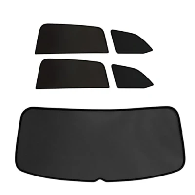 Abbildung von Premium SunClip Sonniboy Sicht &amp; Sonnenschutz kompatibel mit VW Passat B9 2024 INKL Tasche